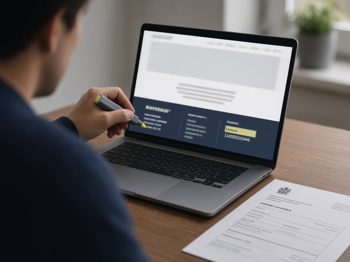 Footer og kontaktside med juridisk navn, CVR-nummer og fysisk adresse.